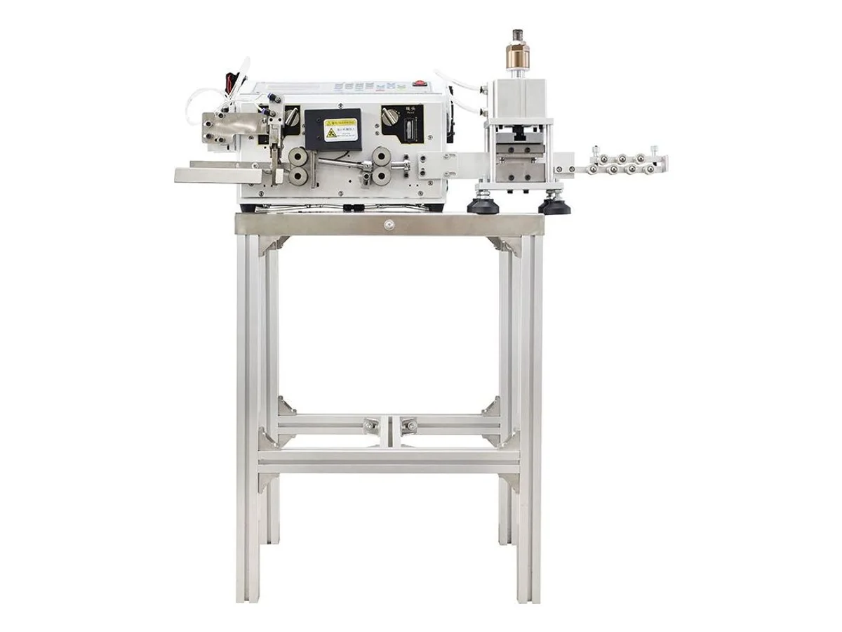 Parallel Twin Cable Splitting and Stripping Machine for 2–12 Pin Flat Cable