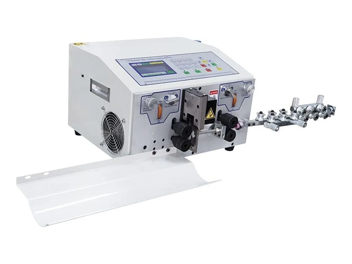 Round Sheathed Cable Cut and Strip Machine for 0.1–10 mm², 6,000 pcs/h