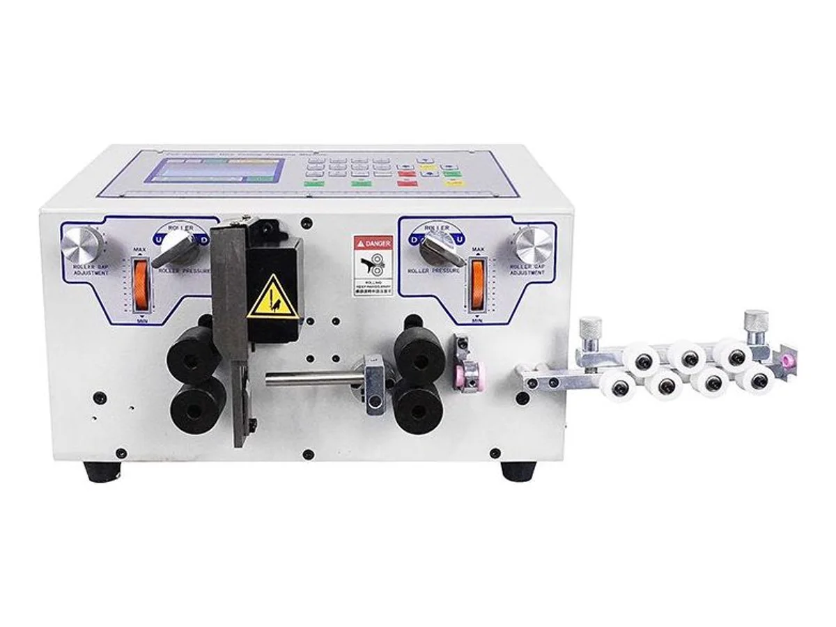 Benchtop Wire Cutting and Stripping Machine for 0.1–10 mm² Single-Core Wire