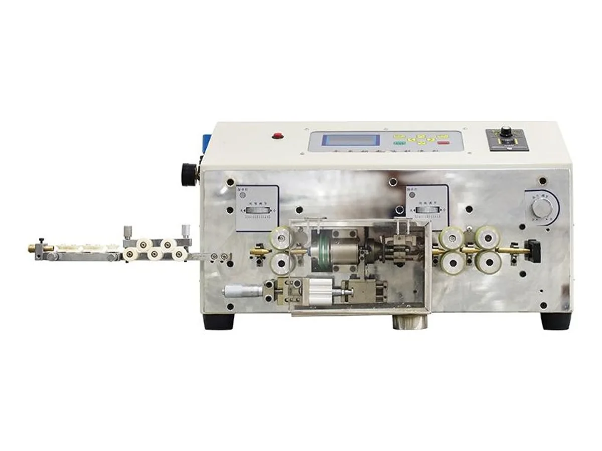 Automatic Enameled Wire Cutting and Paint Stripping Machine for 0.7–3.0 mm Magnet Wire