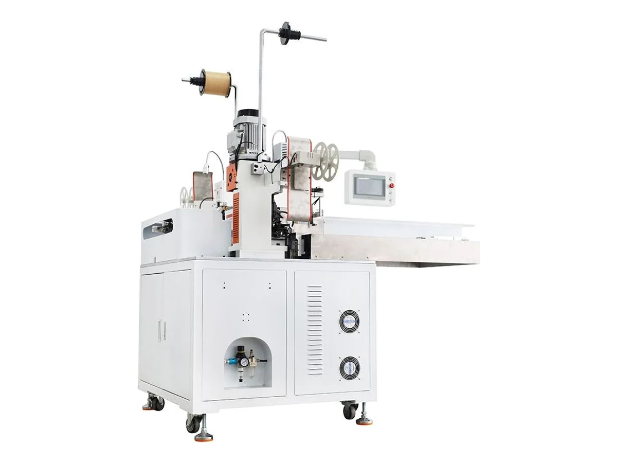 Automatic Flat Ribbon Cable Double-End Terminal Crimping Machine, 3–20 Pins