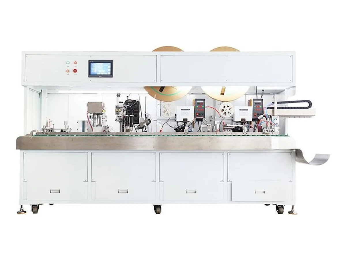 Multifunctional Shielded Cable Processing Machine with Braid Twisting and Terminal Crimping