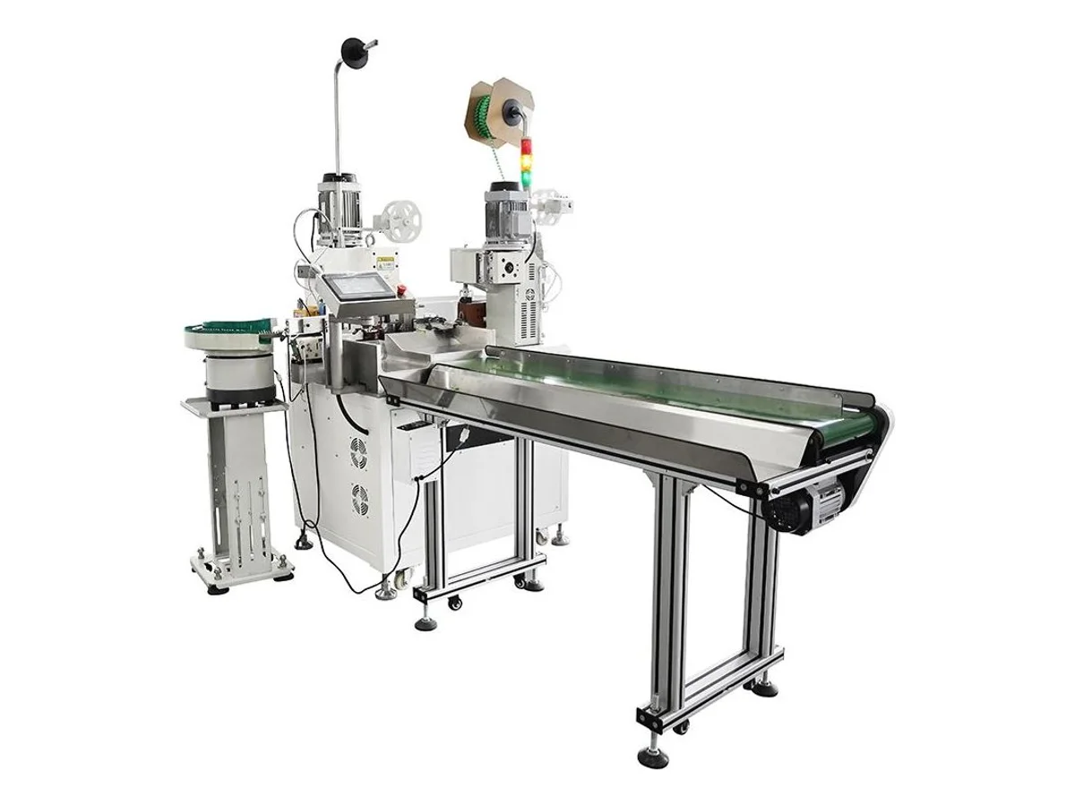 Double-End Terminal Crimping Machine for Cable Lugs and Ferrules, 4–6 mm²
