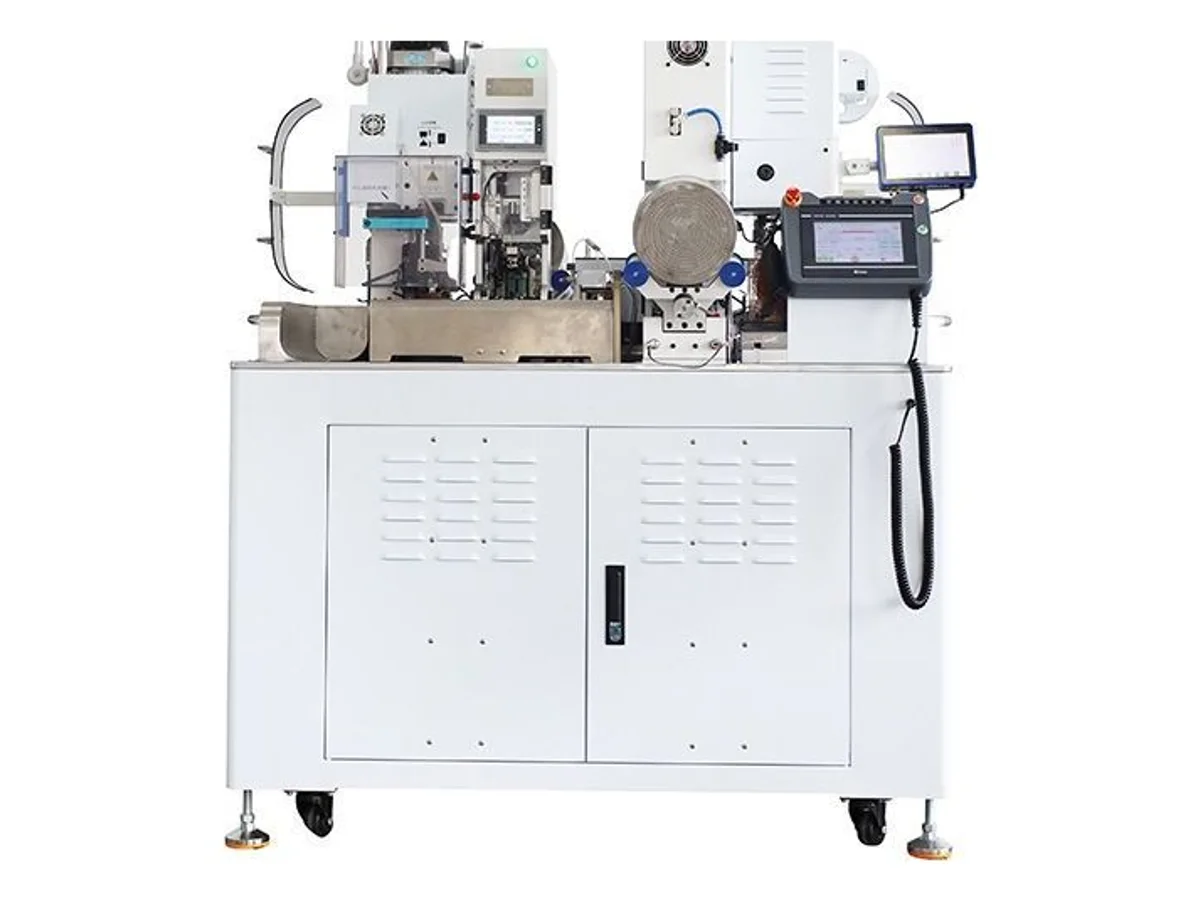 Double-End Wire Seal Insertion and Terminal Crimping Machine, AWG 28–16