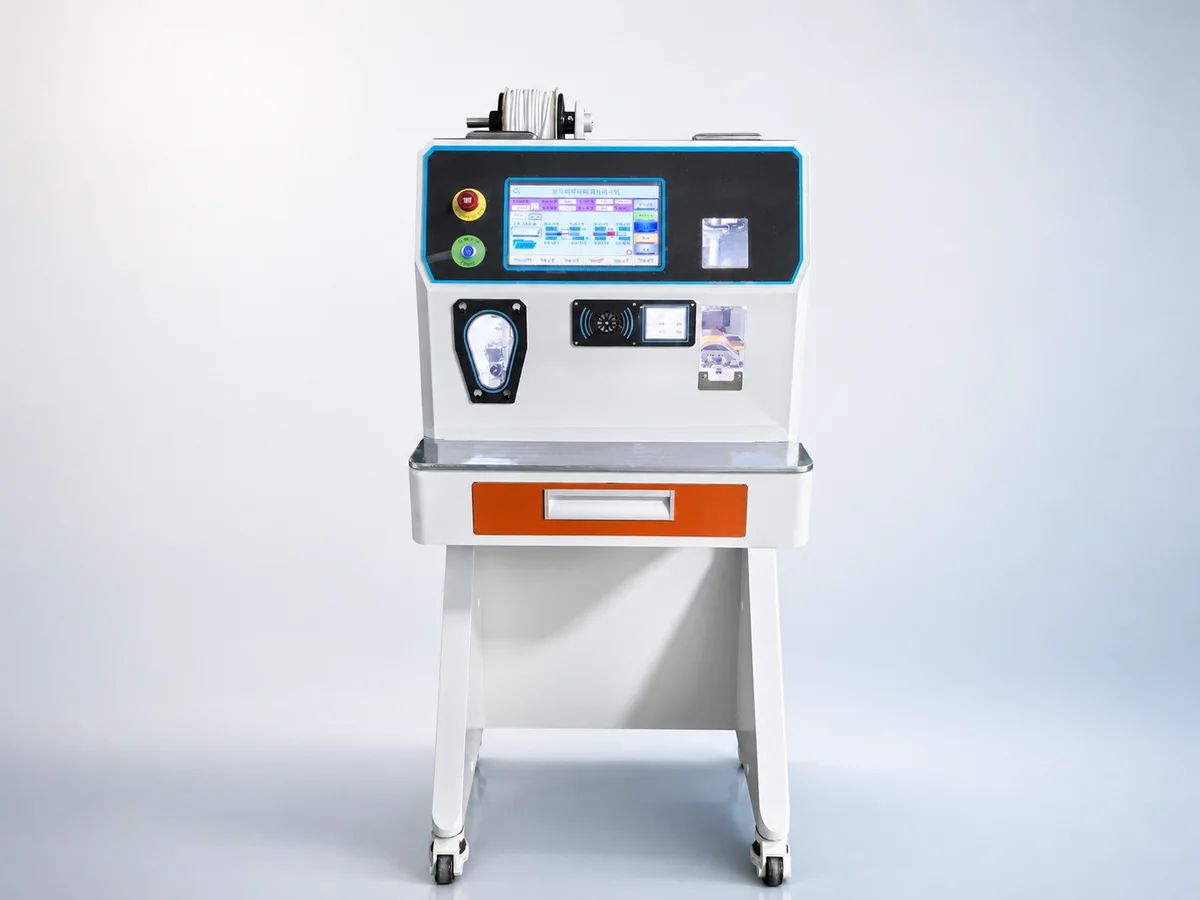 Semi-Automatic Number Tube Printing, Inserting and Ferrule Crimping Machine
