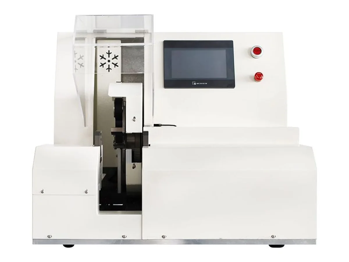Pneumatic Multi-Spot Tape Wrapping Machine for Rigid Pipes and Wires