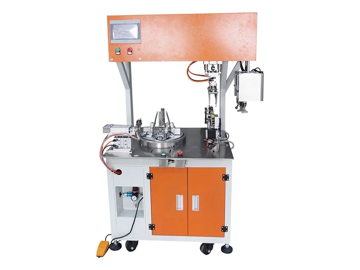 Automatic Wire and Tube Coiling and Double-Tie Machine