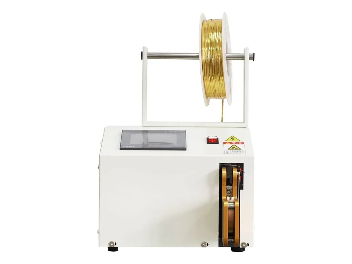 Semi-Automatic Cable Coil Twist Tie Binding Machine