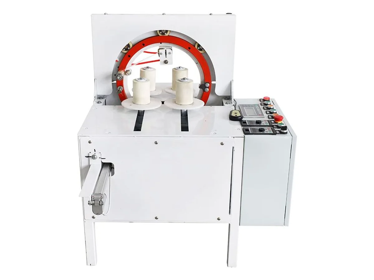 Large Cable Coil Stretch Film Wrapping Machine