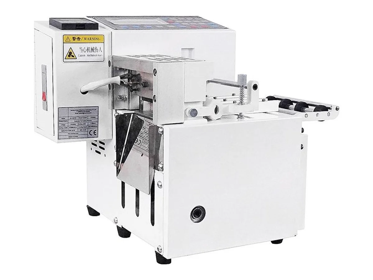 Automatic Hot Cutting Machine for Braided Sleeve and Webbing, 1–100 mm Width