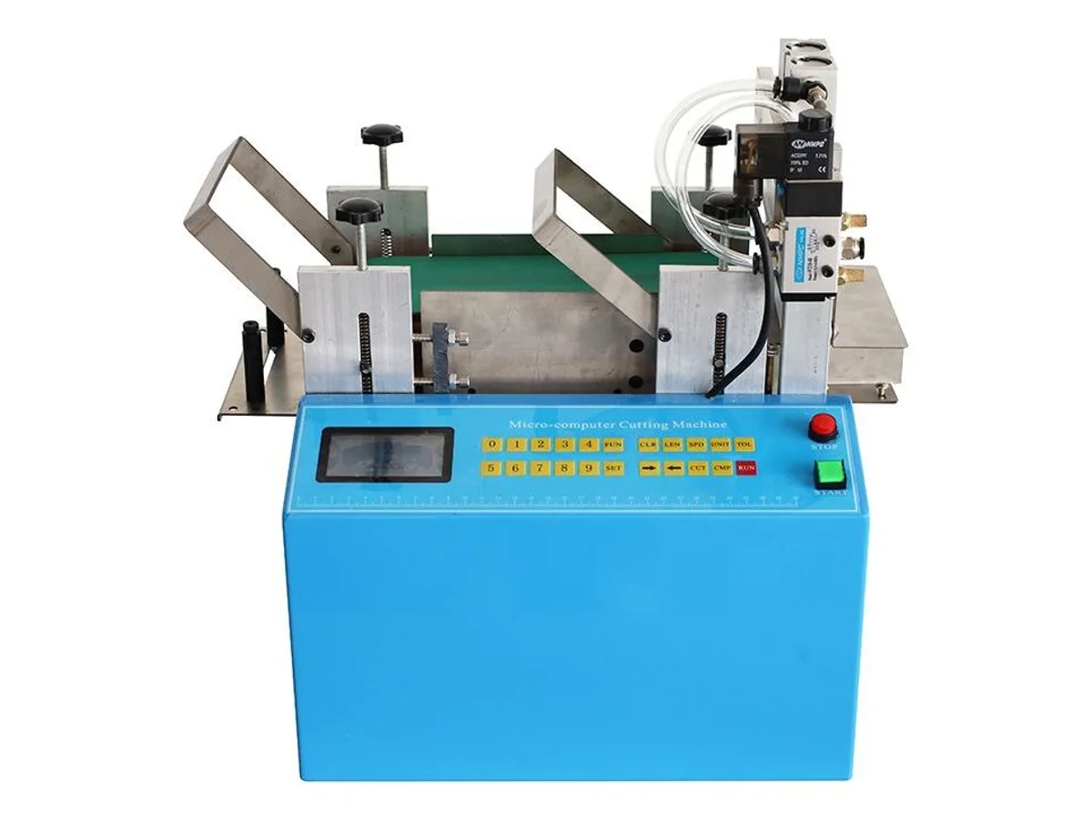 Automatic Hot Knife Cutting Machine for Braided Sleeve and Foam Tube