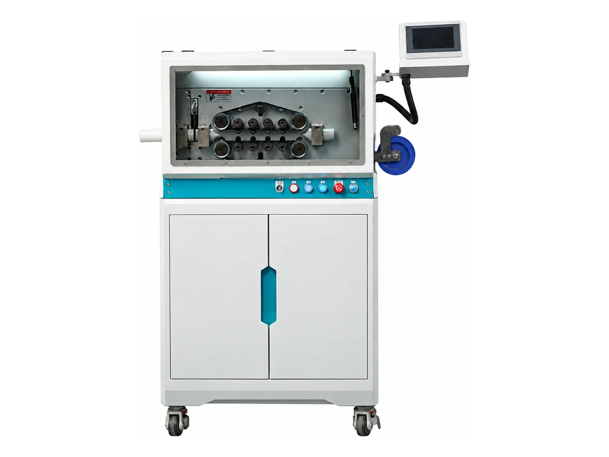 Automatic Belt-Feed Plastic Tube Cutting Machine, 4–30 mm