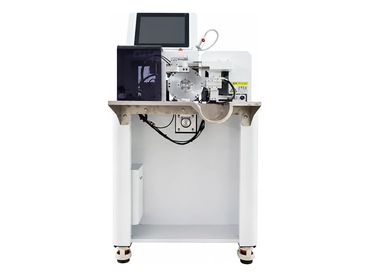 Heat Shrink Tube Inserting, Marking and Shrinking Machine with 2.5-Second Cycle