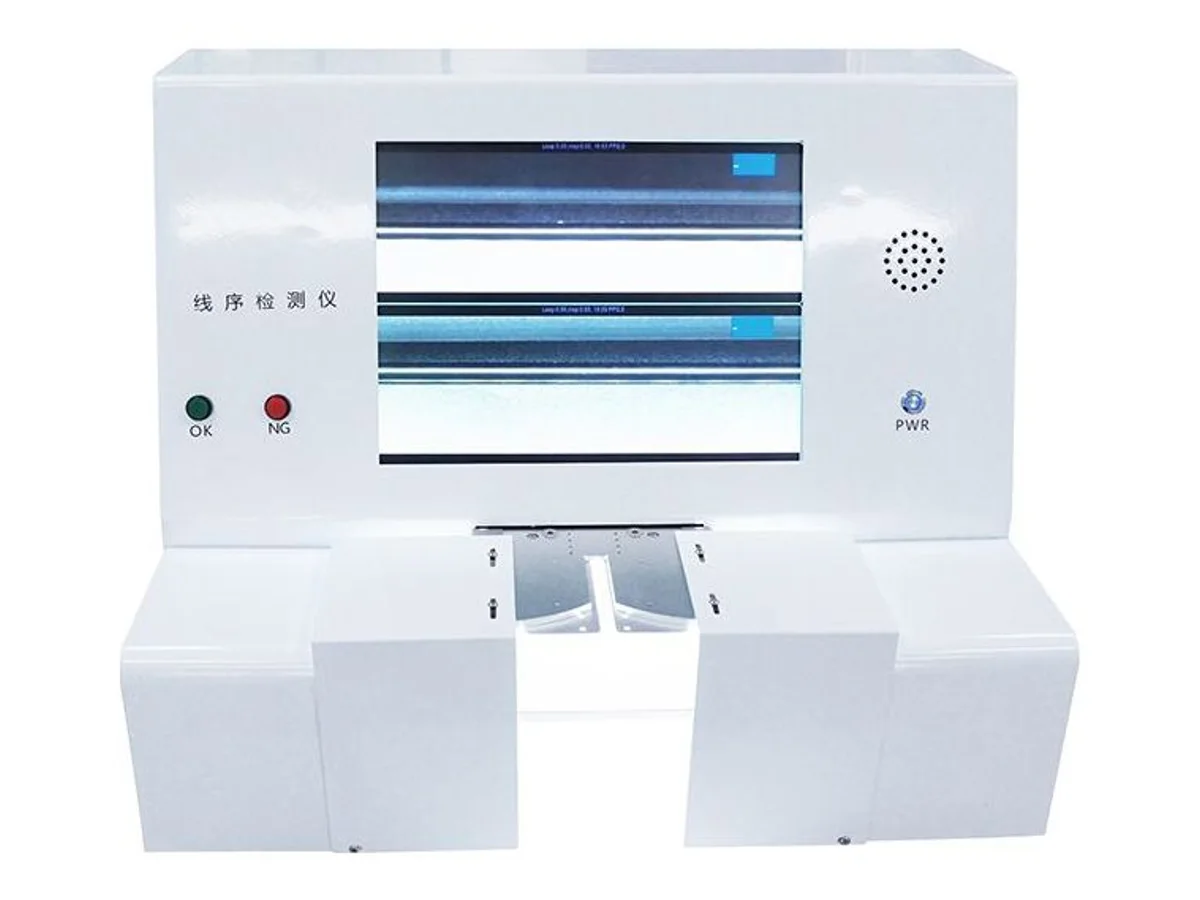 Two-Row Connector Wire Sequence Detector for Color-Order Verification
