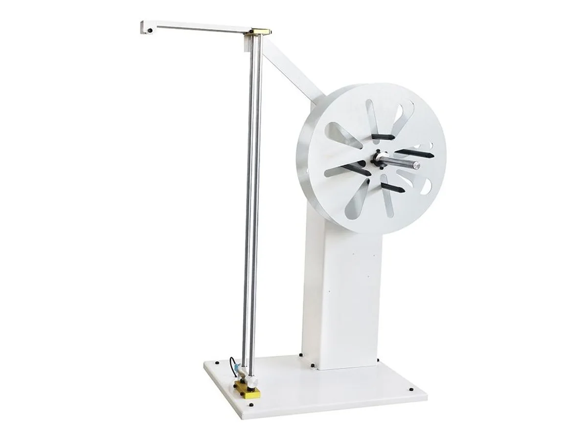 Compact Wire Pre-Feeder and Cable Dereeler Stand for 20-30 cm Reels and Bare Coils