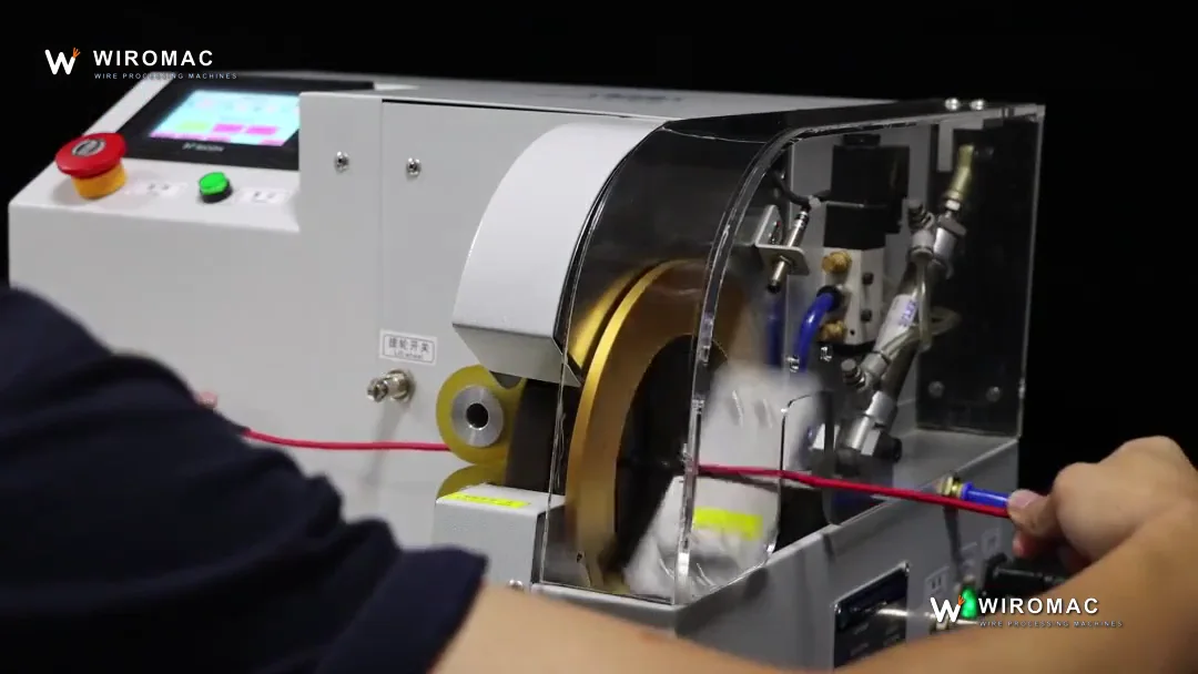 Benchtop Wire Harness Tape Wrapping Machine, 3–25 mm WM-4137