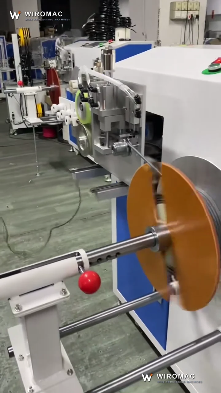 Automatic Meter Counting Coil Winding and Tying Machine WM-4813