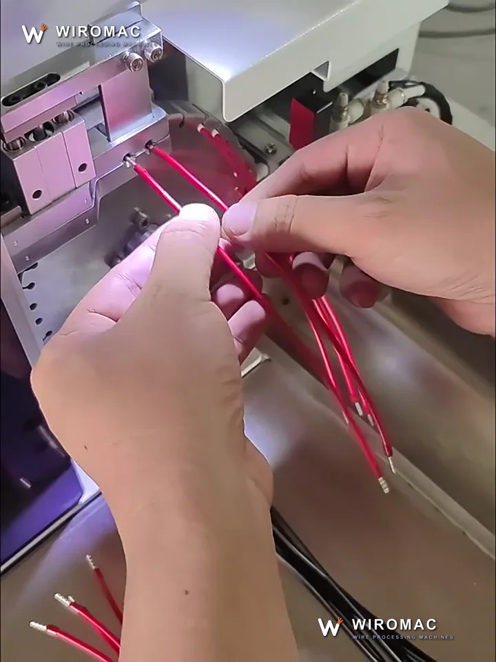 Heat Shrink Tube Inserting, Marking and Shrinking Machine with 2.5-Second Cycle WM-669