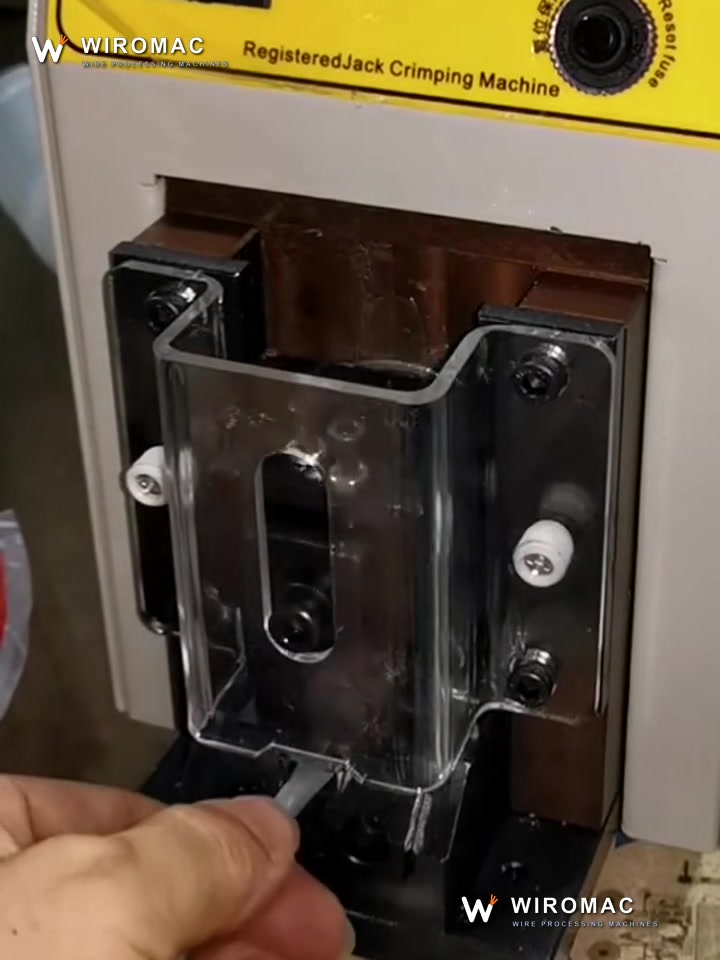 RJ45 Modular Plug Crimping Machine for 4P to 10P Network Connectors WM-719