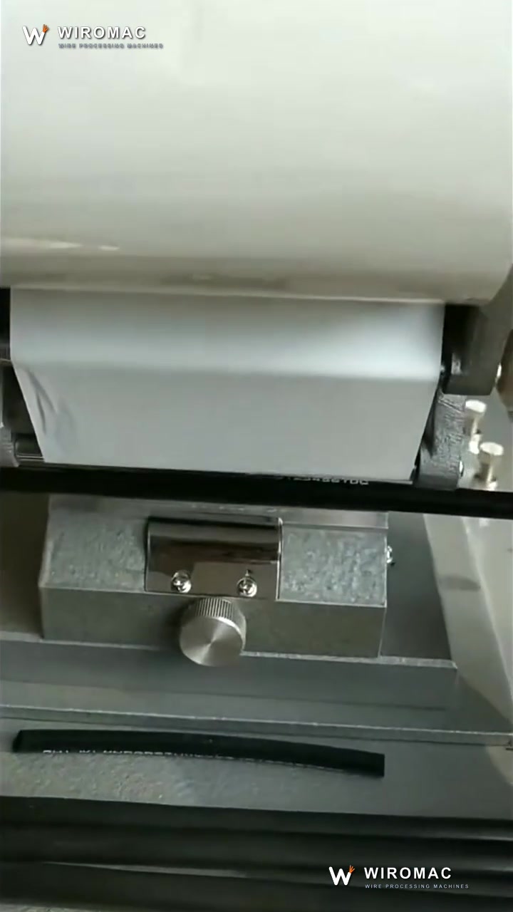 Hot Stamp Wire Marking Machine with Rotating Character Discs WM-9310